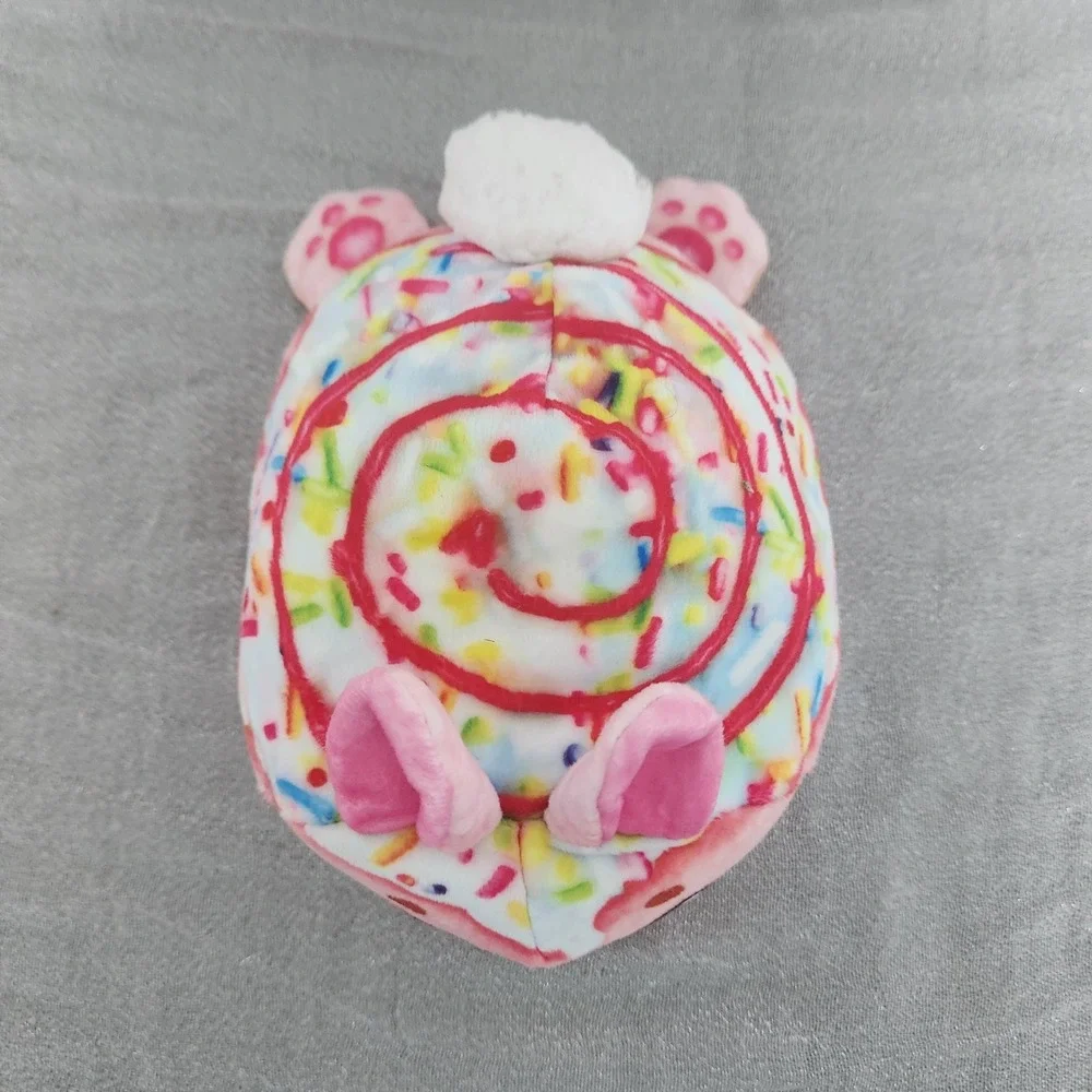 Cookeez Makery Baked Treats Pink Bunny Cinnamon Roll Plush Tested Works 6